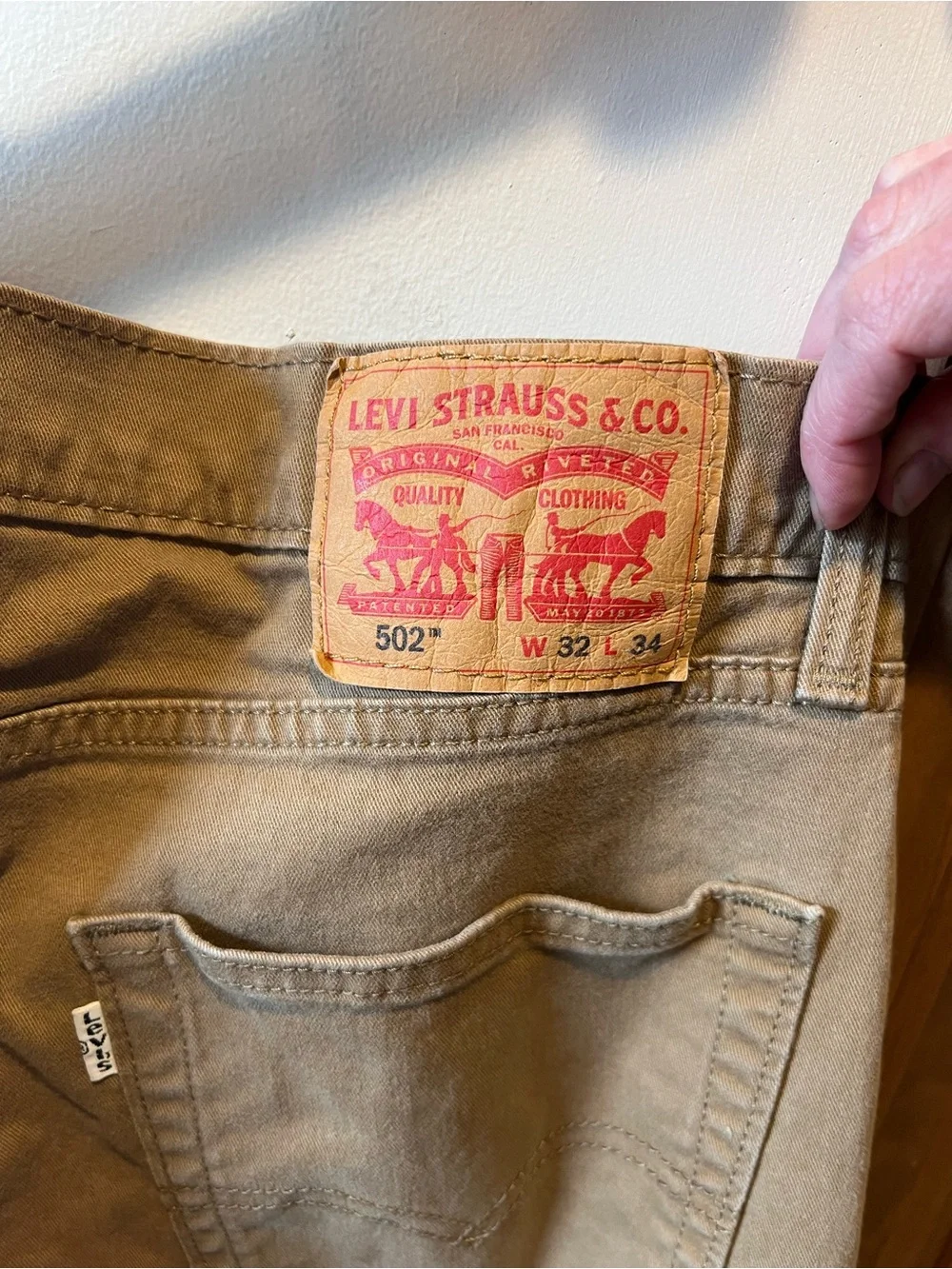 Levi's Slim Fit Brown Jeans - Picture 3 of 3